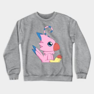 Sitting Biyomon Crewneck Sweatshirt